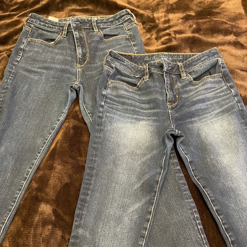 AE high waisted size 4SHORT